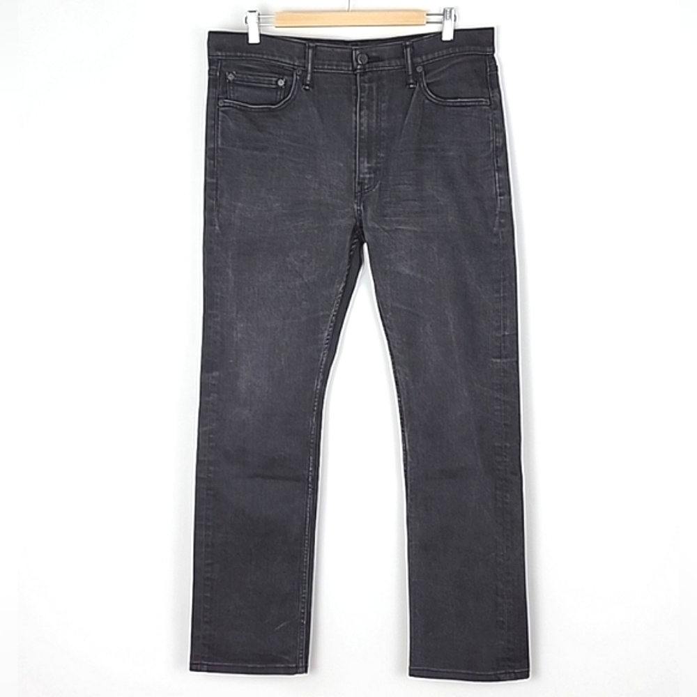 Levi's 513 Men's Black Denim Jeans 36 X 32